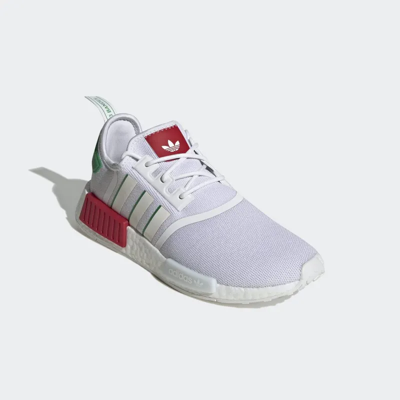 adidas NMD_R1 Cloud White / Off White / Green (HQ1434)