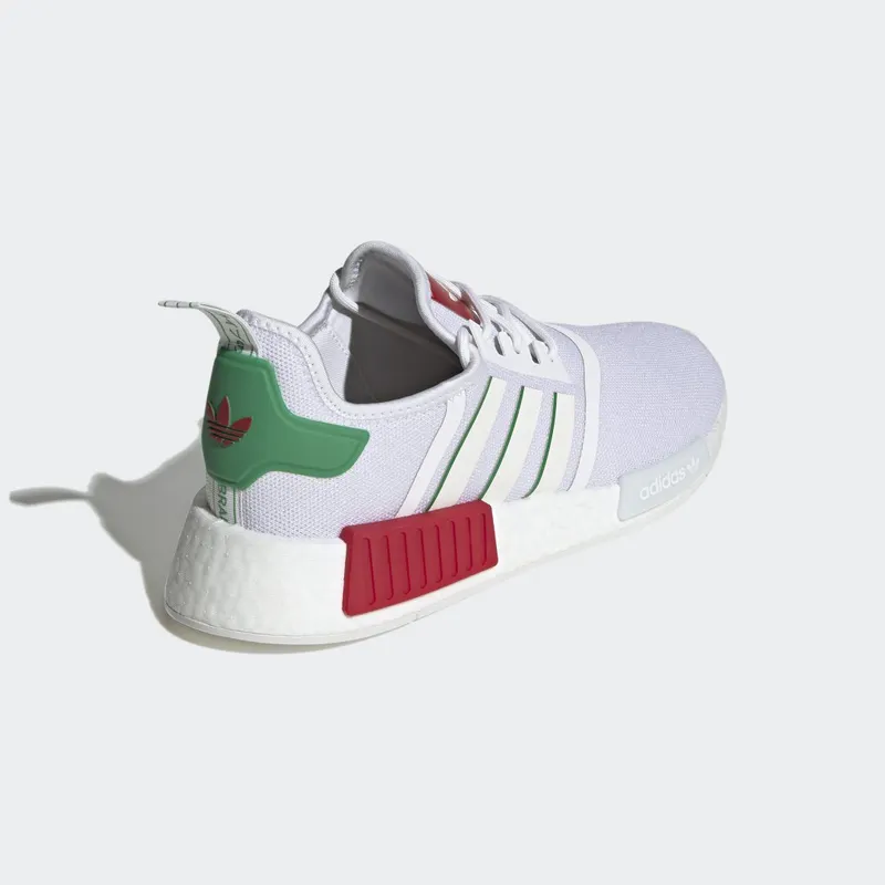 adidas NMD_R1 Cloud White / Off White / Green (HQ1434)