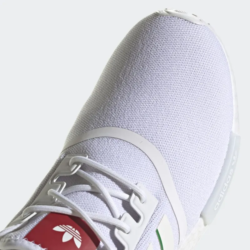 adidas NMD_R1 Cloud White / Off White / Green (HQ1434)