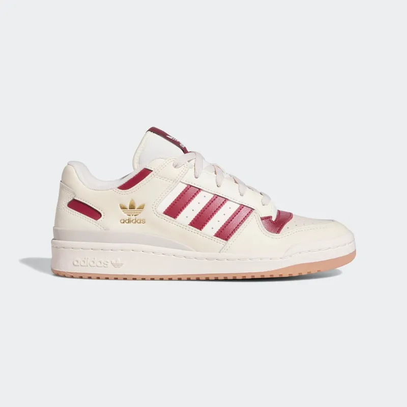 adidas Forum Low Off White / Collegiate Burgundy / Cream White (HQ1487)