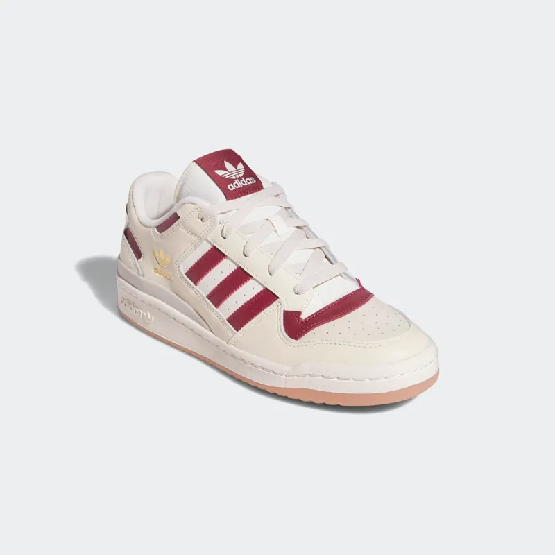 adidas Forum Low Off White / Collegiate Burgundy / Cream White (HQ1487)