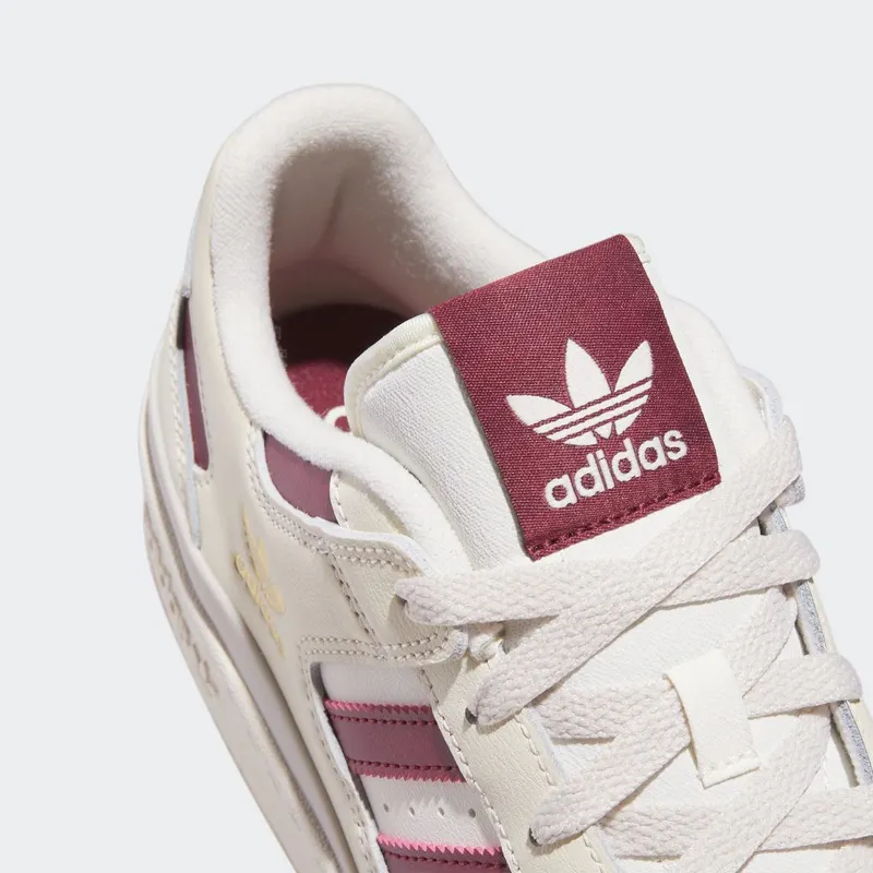 adidas Forum Low Off White / Collegiate Burgundy / Cream White (HQ1487)