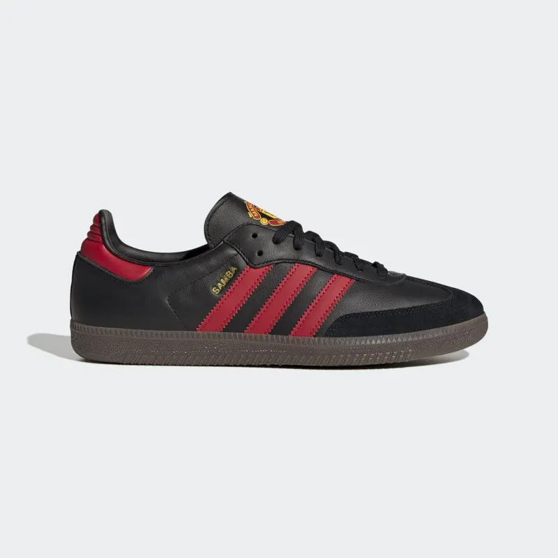 adidas Samba Team Core Black / Real Red / Gum (HQ7030)