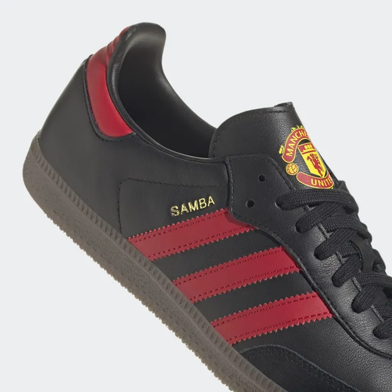 adidas Samba Team Core Black / Real Red / Gum (HQ7030)