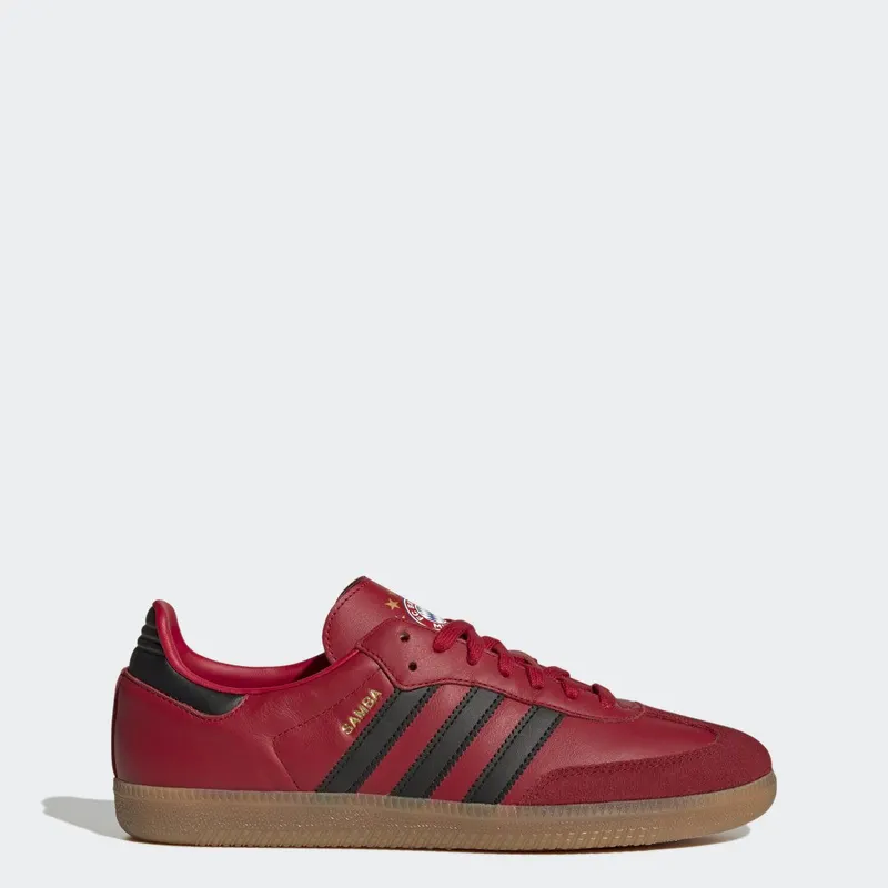 adidas Samba Team Team Power Red 2 / Core Black / Gum (HQ7031)