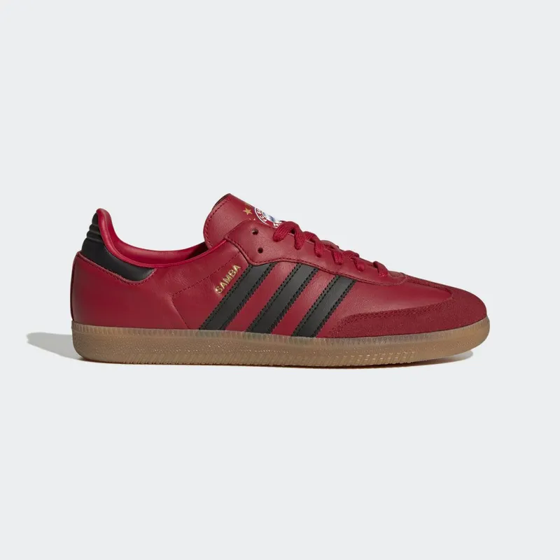 adidas Samba Team Team Power Red 2 / Core Black / Gum (HQ7031)