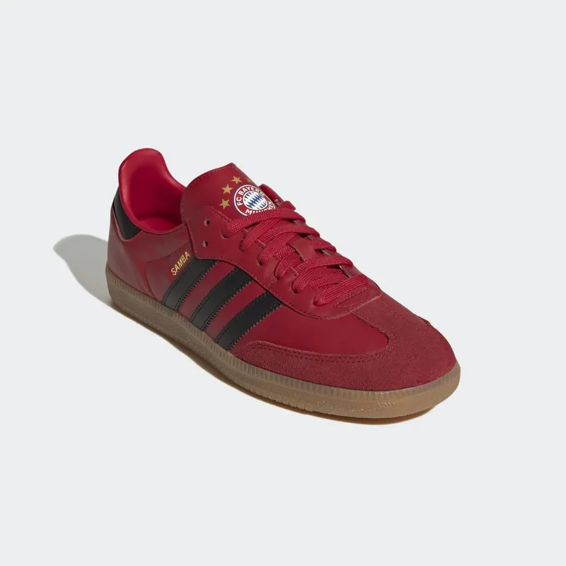 adidas Samba Team Team Power Red 2 / Core Black / Gum (HQ7031)