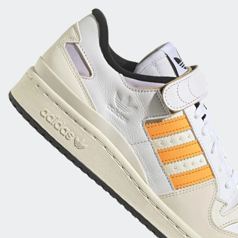 adidas Forum 84 Low Off White / Orange Rush / Purple Tint (HR2009)