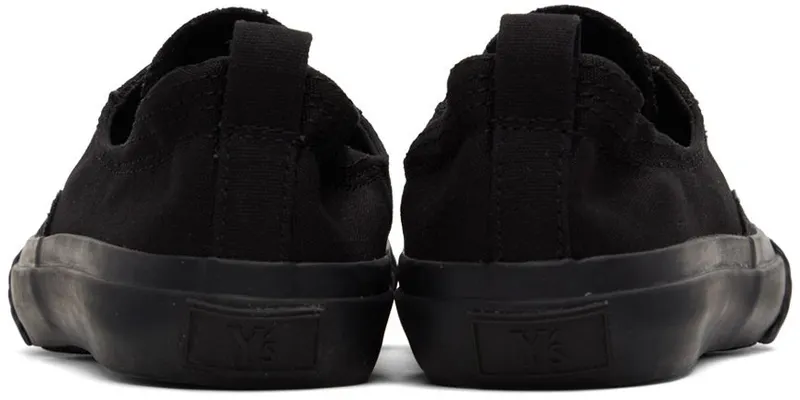 Y’s Black Canvas Sneakers (YQ-E01-090)
