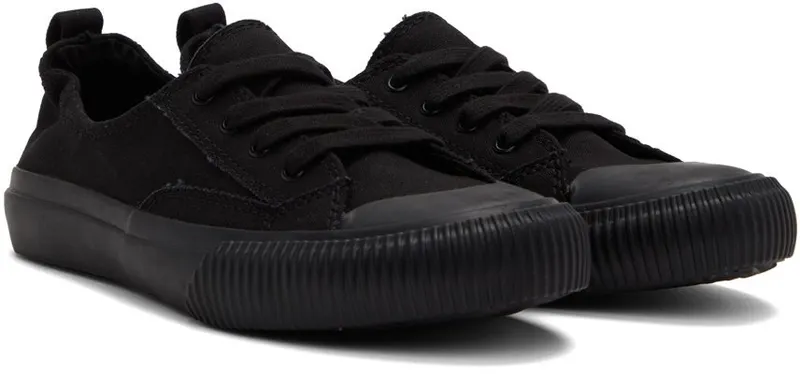 Y’s Black Canvas Sneakers (YQ-E01-090)