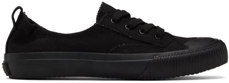 Y’s Black Canvas Sneakers (YQ-E01-090)
