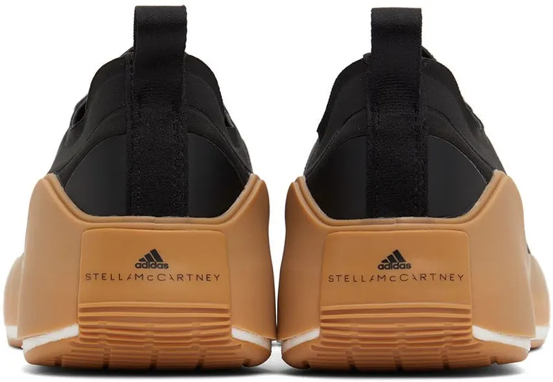 adidas by Stella McCartney Black Treino Low-Top Sneakers (FX3934)