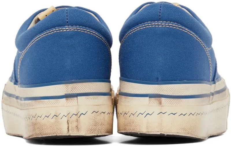 Visvim Blue Logan Deck II G.Patten Sneakers (0122101001004)