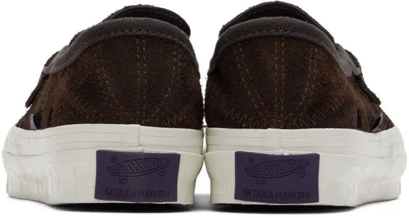 Vans Brown Taka Hayashi Edition UA TH Style 47 Huarache LX Sneakers (VN0A5KXNBA71)