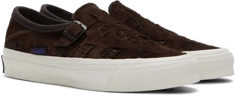 Vans Brown Taka Hayashi Edition UA TH Style 47 Huarache LX Sneakers (VN0A5KXNBA71)
