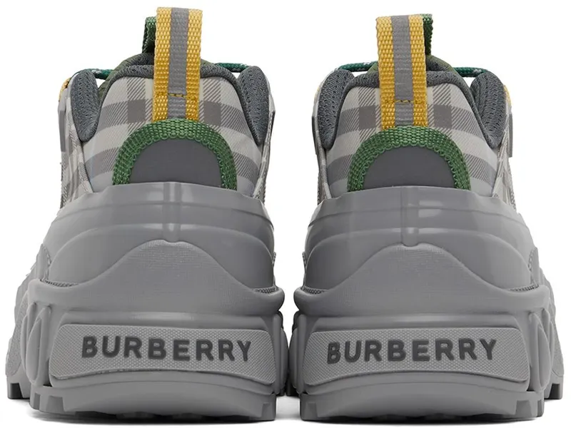 Burberry Grey Arthur Low-Top Sneakers (8050940)