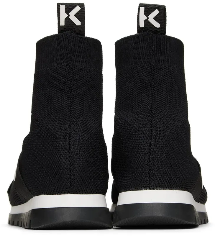 Kenzo Kids Black Sock Sneakers (K59034)