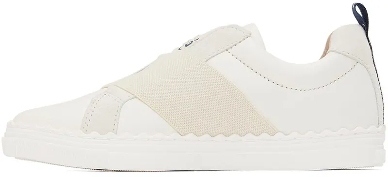 Chloé Kids Off-White Lauren Sneakers (C19153)