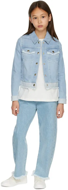 Chloé Kids Off-White Lauren Sneakers (C19153)
