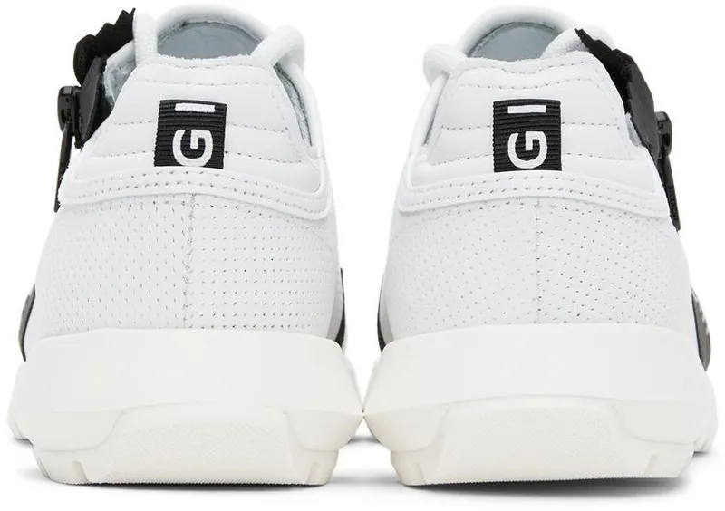 Givenchy Kids White Zip Logo Sneakers (H29069)