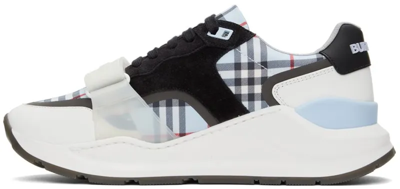 Burberry Multicolor Check Sneakers (8051415)