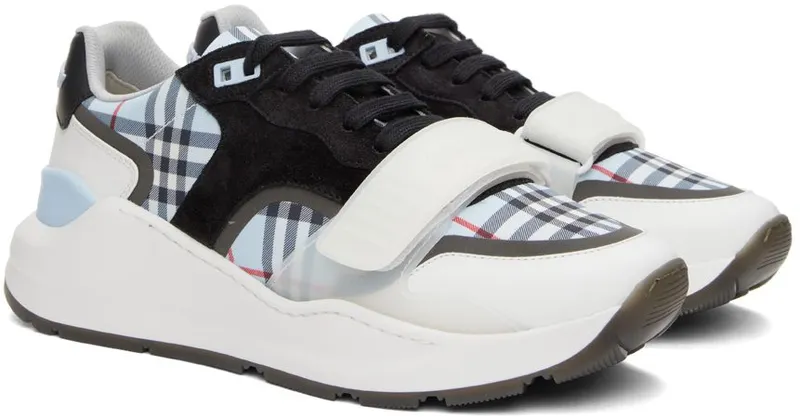 Burberry Multicolor Check Sneakers (8051415)