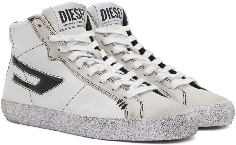 Diesel Black S-Leroji Mid Sneakers (Y02742PR663)