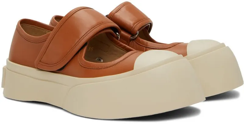Marni Orange Pablo Sneakers (SNZW003120 P2722)