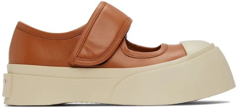 Marni Orange Pablo Sneakers (SNZW003120 P2722)