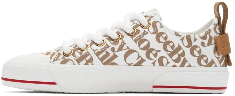 See by Chloé White Aryana Sneakers (SB38241A 14261)
