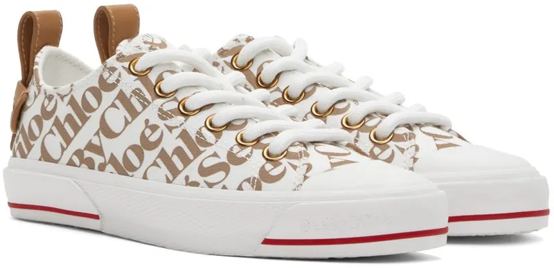 See by Chloé White Aryana Sneakers (SB38241A 14261)