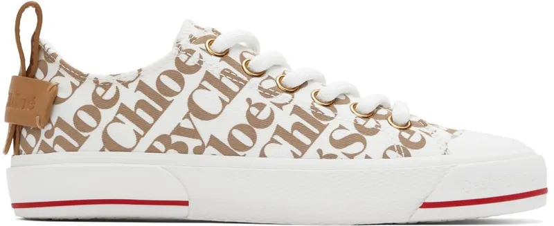 See by Chloé White Aryana Sneakers (SB38241A 14261)
