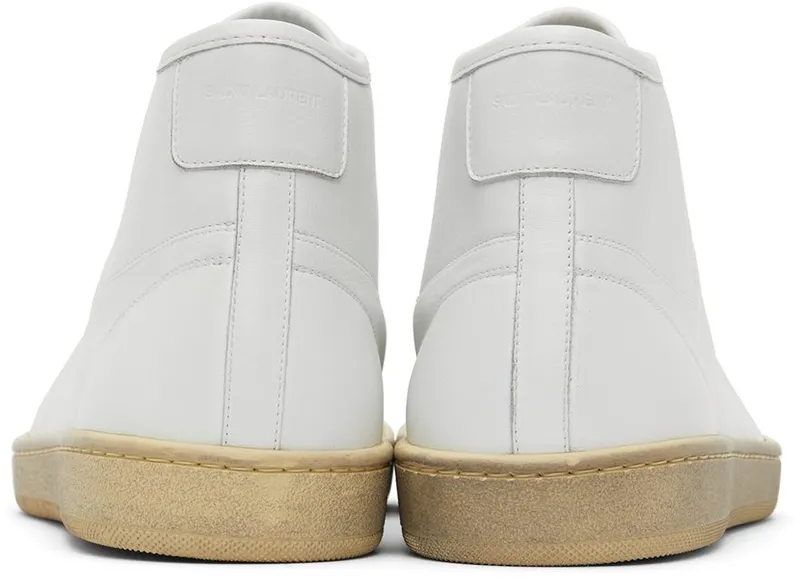 Saint Laurent White Court Classic SL/39 Sneakers (65277304GB0)
