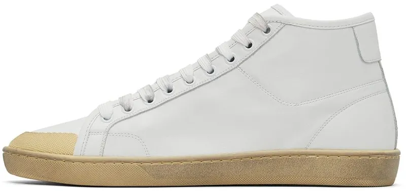 Saint Laurent White Court Classic SL/39 Sneakers (65277304GB0)