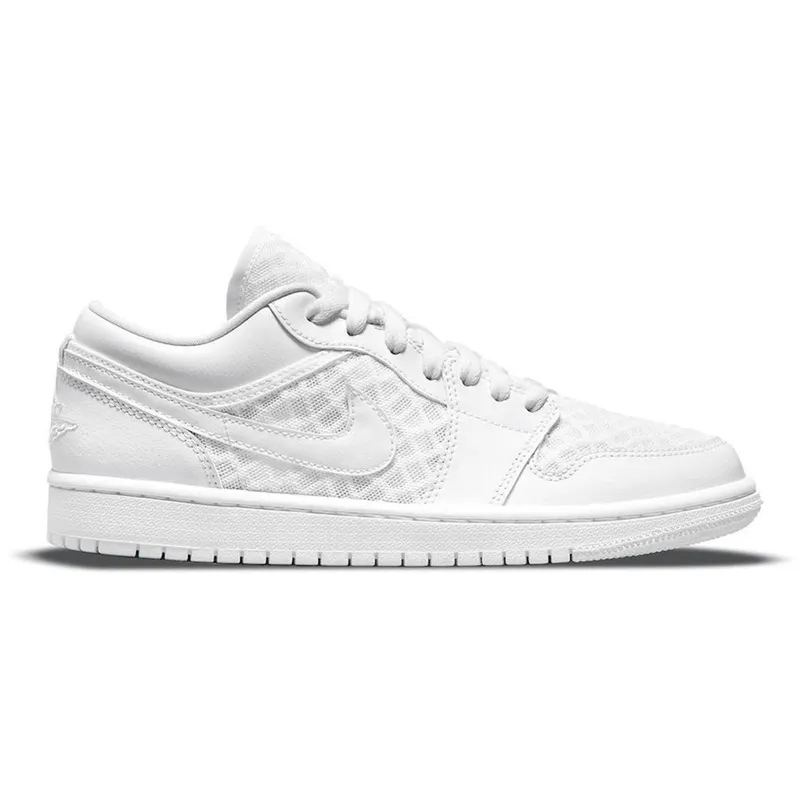 Jordan 1 Retro Low Breathe Triple White (W) (DC9508-100)