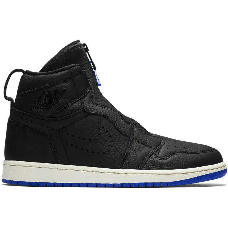Jordan 1 Retro High Zip Black Hyper Royal (AR4833-001)