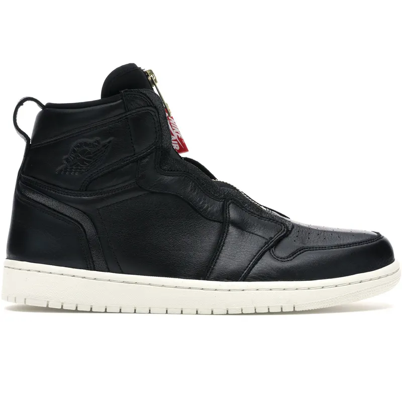 Jordan 1 Retro High Zip Black Sail (W) (AQ3742-016)