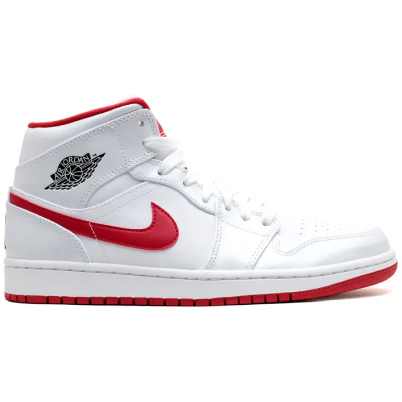 Jordan 1 Retro White Gym Red (554724-101)