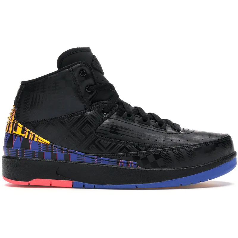 Jordan 2 Retro Black History Month (2019) (GS) (CI2972-007)