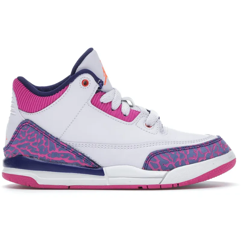 Jordan 3 Retro Barely Grape (PS) (441141-500)