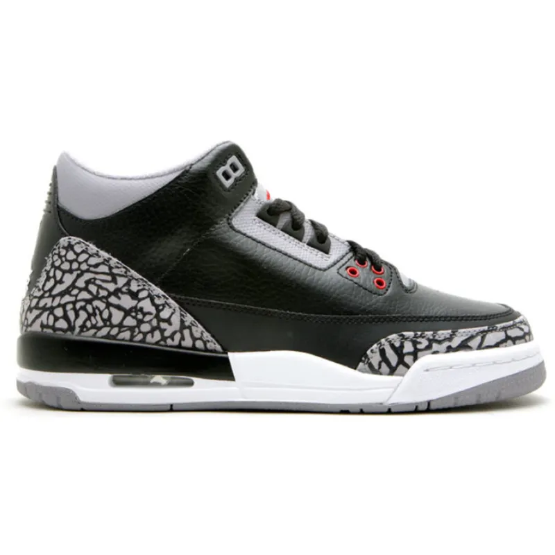 Jordan 3 Retro Black Cement CDP (2008) (GS) (340255-061)