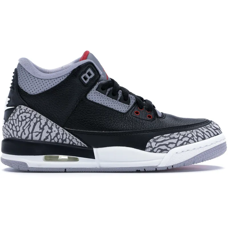 Jordan 3 Retro Black Cement (2018) (GS) (854261-001)