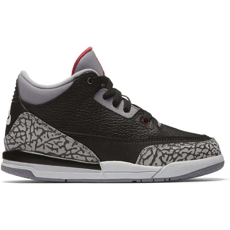 Jordan 3 Retro Black Cement (2018) (PS) (429487-021)