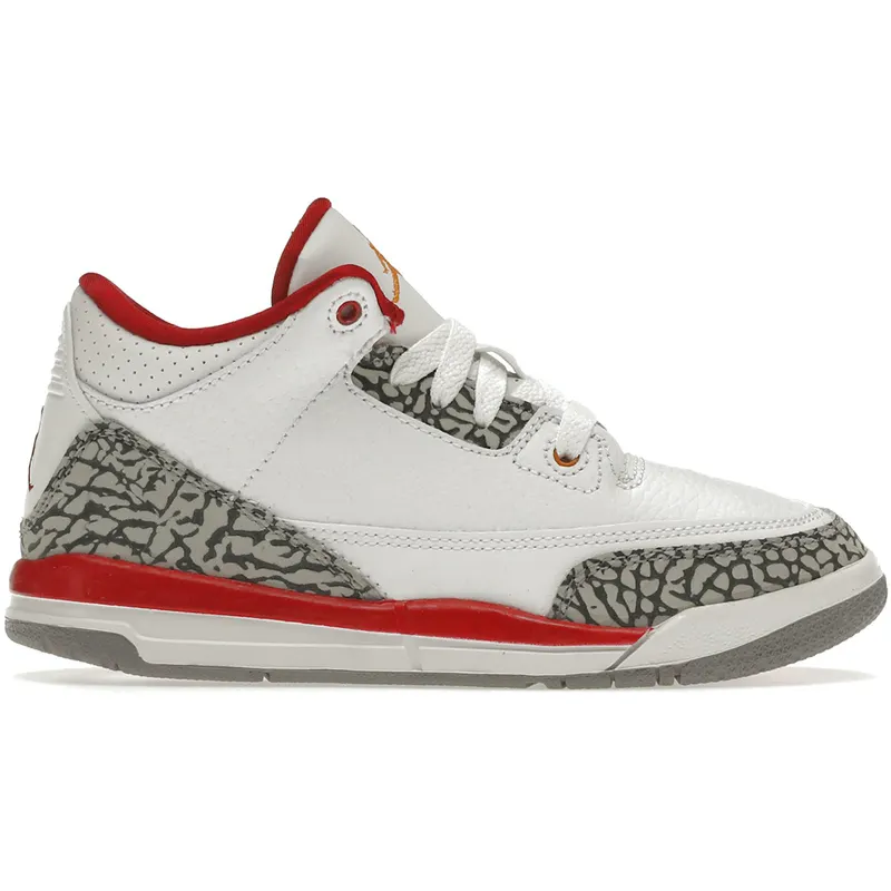 Jordan 3 Retro Cardinal (PS) (429487-126)