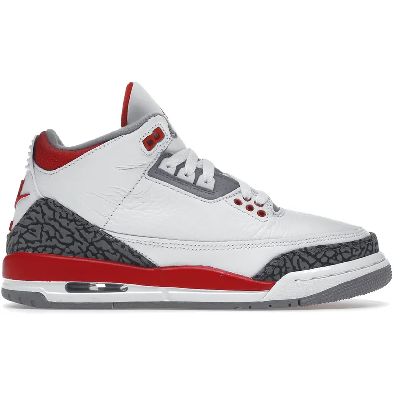 Jordan 3 Retro Fire Red (2022) (GS) (DM0967-160)
