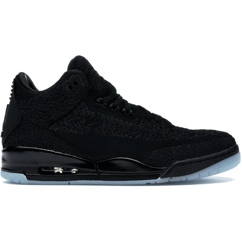 Jordan 3 Retro Flyknit Black (AQ1005-001)