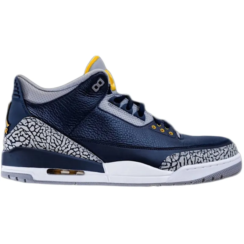 Jordan 3 Retro Michigan PE (AJ3 820064)