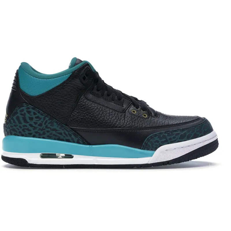 Jordan 3 Retro Rio Teal (GS) (441140-018)