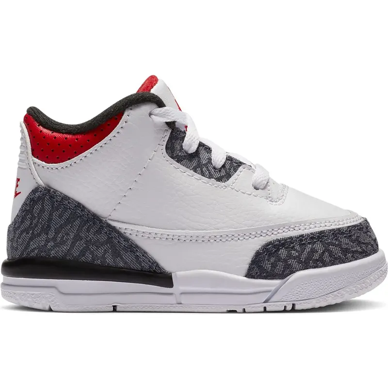 Jordan 3 Retro SE Fire Red Denim (TD) (DB0442-100)