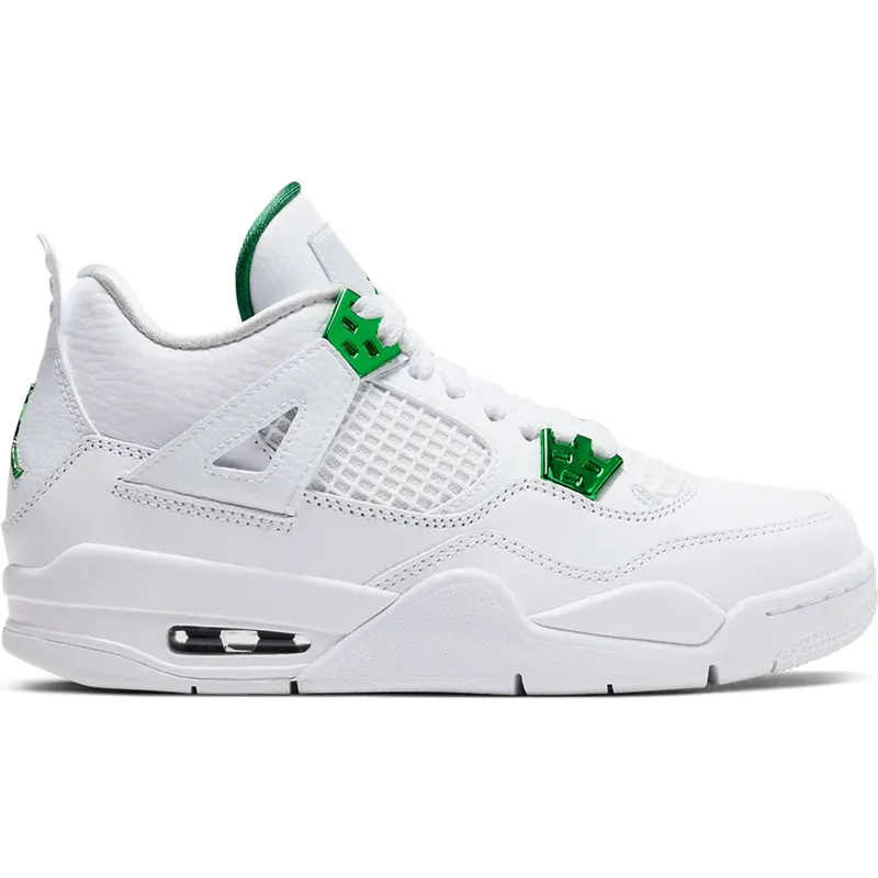 Jordan 4 Retro Metallic Green (GS) (408452-113)